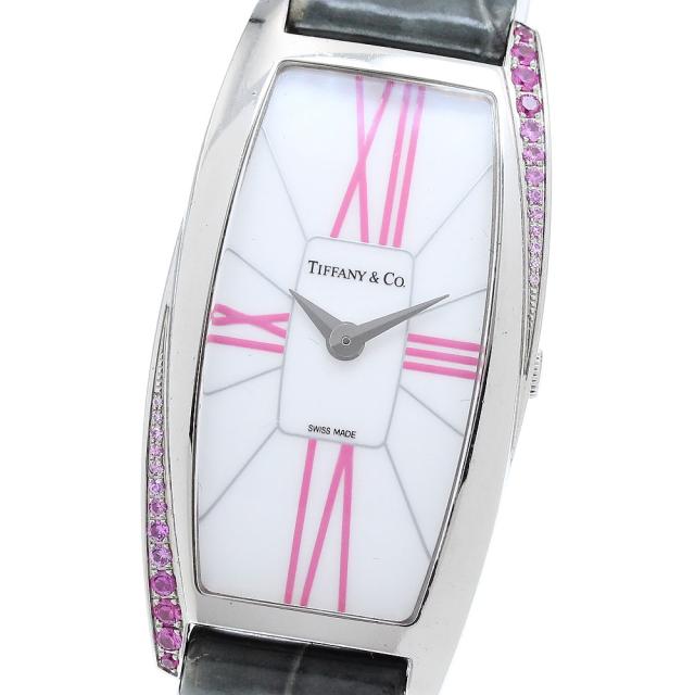 ティファニー TIFFANY&Co. Z6401.10.10I29A48I ジェメア ピンクサファイアベゼル クォーツ レディース _905996【ev15】