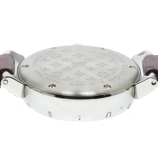 ルイ・ヴィトン LOUIS VUITTON Q1214 タンブール ルビーインデックス ラグダイヤ クォーツ レディース 良品 _907017_5