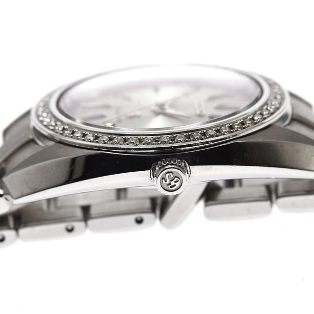 セイコー SEIKO STGF063/4J51-0AE0 グランドセイコー ダイヤベゼル クォーツ レディース 箱付き_907694【ev10】 セイコー SEIKO STGF063/4J51-0AE0 グランドセイコー ダイヤベゼル