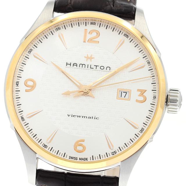 ハミルトン HAMILTON H427250 ジャズマスター ビューマティック デイト 自動巻き メンズ 美品 保証書付き_908811