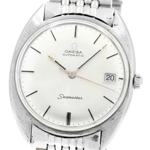 オメガ OMEGA 166.029 シーマスター デイト Cal.565 ライスブレスレット 自動巻き メンズ _902203