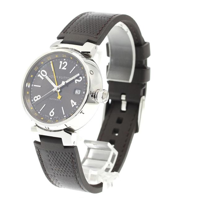 ルイ・ヴィトン LOUIS VUITTON Q1131 タンブール GMT デイト 自動巻き  