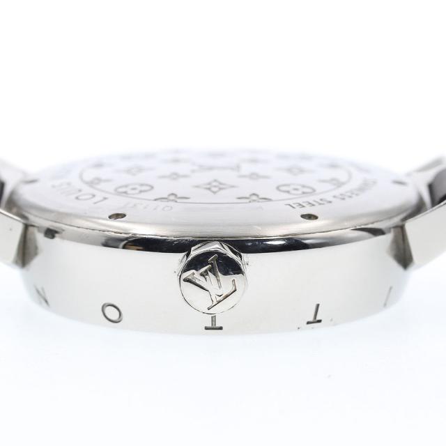 ルイ・ヴィトン LOUIS VUITTON Q1131 タンブール GMT デイト 自動巻き  