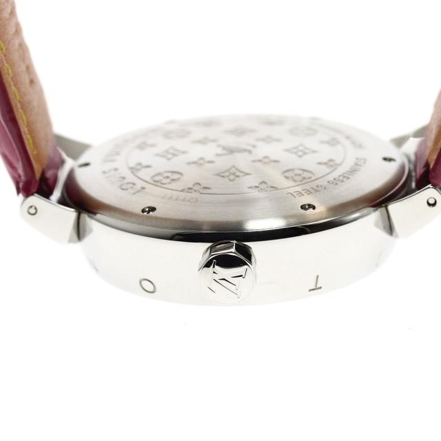 ルイ・ヴィトン LOUIS VUITTON Q1111 タンブール デイト クォーツ メンズ 美品 箱・保証書付き_907849_3