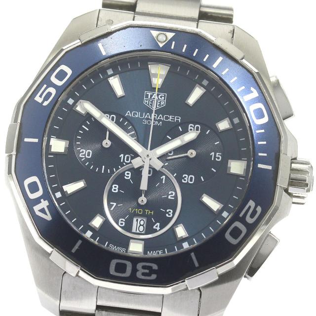 タグホイヤー TAG HEUER CAY111B アクアレーサー クロノグラフ デイト クォーツ メンズ _869374