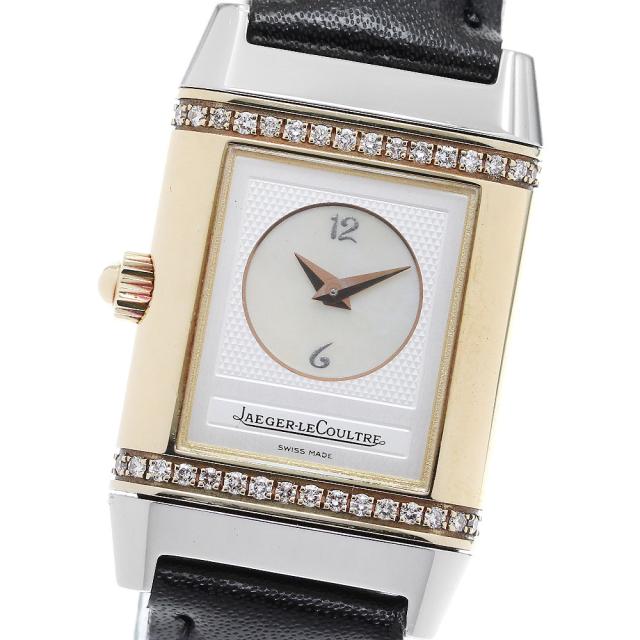 ジャガー・ルクルト JAEGER-LECOULTRE 266.5.44/Q266511F レベルソ デュエット ダイヤベゼル 手巻き レディース _908260_1