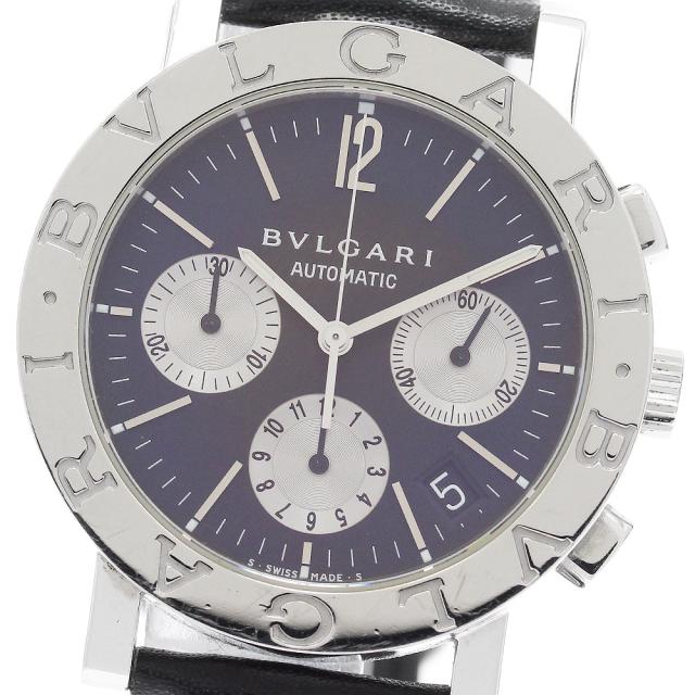 ブルガリ BVLGARI BB38SLCH ブルガリブルガリ デイト クロノグラフ