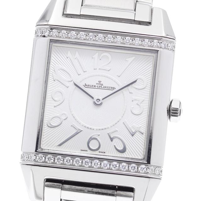ジャガー・ルクルト JAEGER-LECOULTRE 234.8.47 レベルソ スクアドラ ダイヤベゼル クォーツ レディース 良品 _890295 314,226円