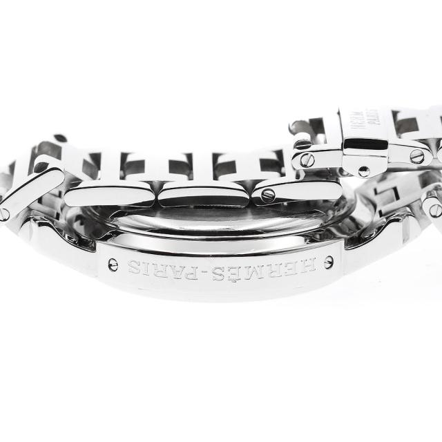 エルメス HERMES CL1.910 クリッパークロノ デイト クォーツ メンズ
