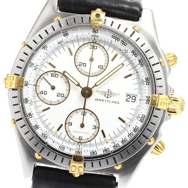 ブライトリング BREITLING B13047 クロノマット ビコロ デイト 自動巻き メンズ 保証書付き_907877