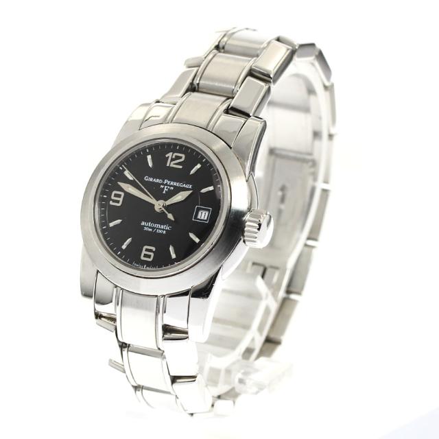 ジラール・ペルゴ GIRARD PERREGAUX 8039/80390.1.11.604 デイト 自動巻き レディース 保証書付き_905481_2