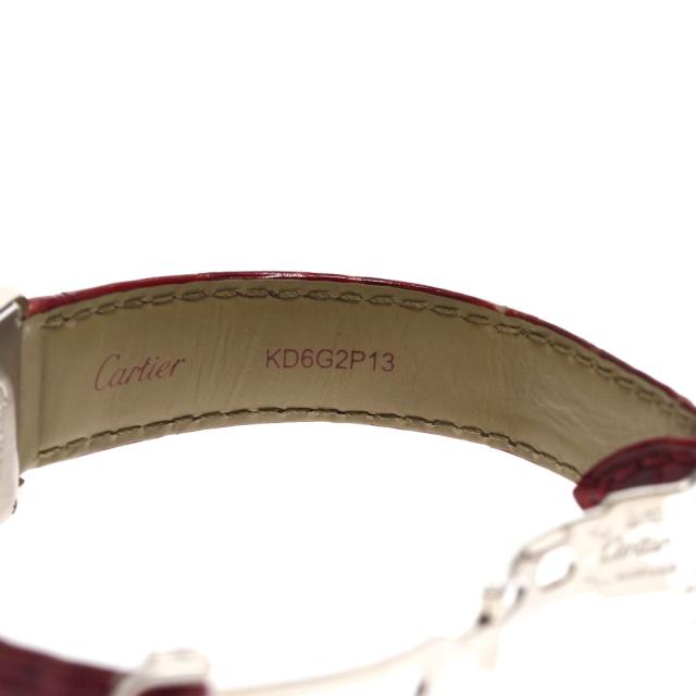 カルティエ CARTIER WJTA0011 タンク ルイ SM K18WG サイドダイヤ 手