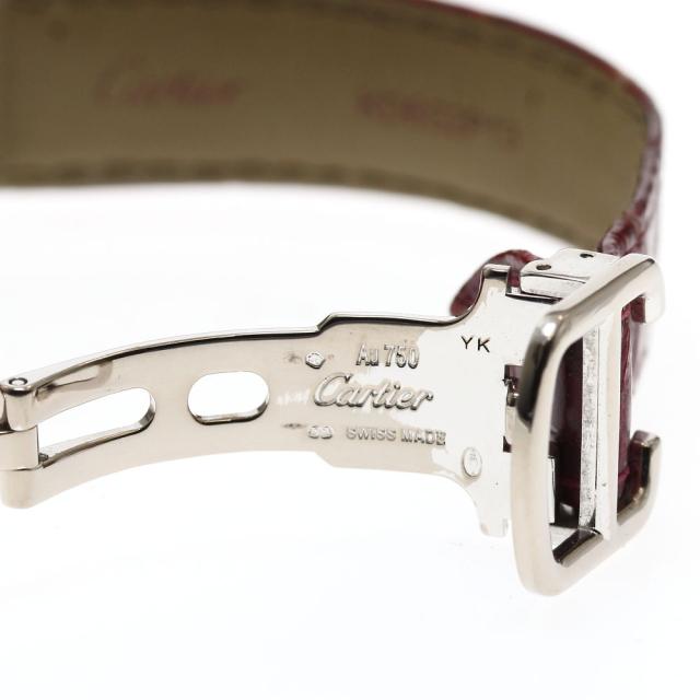 カルティエ CARTIER WJTA0011 タンクルイ SM K18WG サイドダイヤ 手巻き レディース 良品 保証書付き_792379 Cartier（カルティエ） CARTIER WJTA0011 タンクルイ SM K18WG サイド
