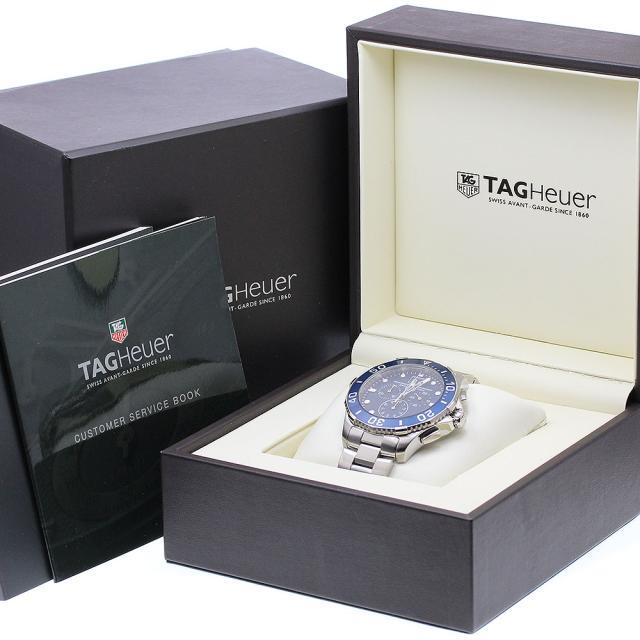タグホイヤー TAG HEUER CAN1011 アクアレーサー ビッグデイト クロノ  