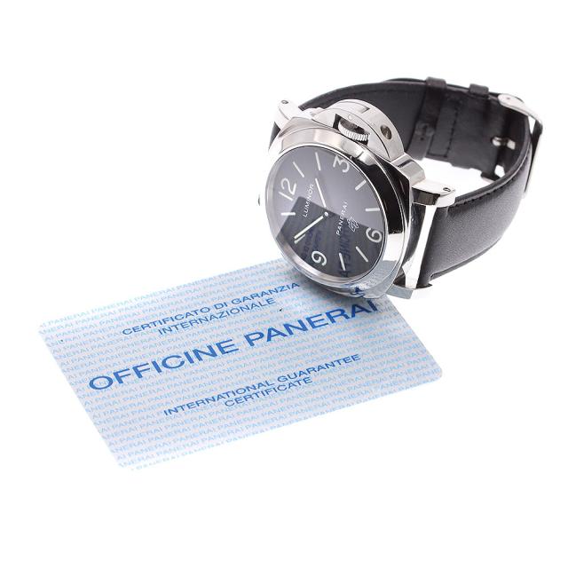 パネライ PANERAI PAM00000 ルミノール ベース ロゴ 手巻き メンズ 保証書付き_909578 パネライ PANERAI PAM00000 ルミノール ベース ロゴ 手巻き メンズ