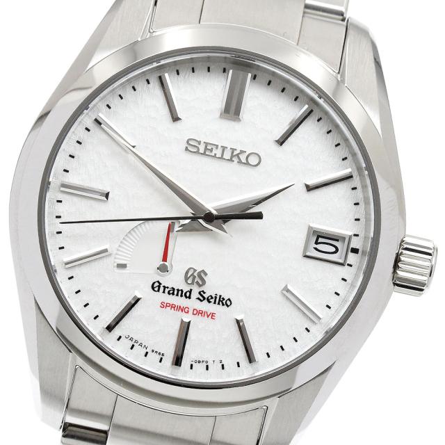セイコー SEIKO SBGA129/9R65-0BX0 グランドセイコー AJHH特別限定モデル デイト スプリングドライブ メンズ 良品 箱・保証書付き_907239