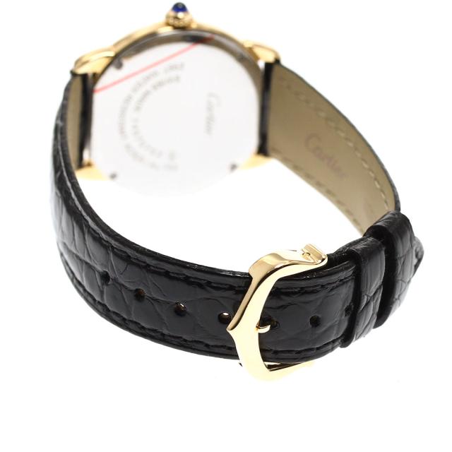 カルティエ CARTIER W6700355 ロンドソロ SM K18YG クォーツ レディース 良品 保証書付き_906010 Cartier（カルティエ） CARTIER W6700355 ロンドソロ SM K18YGコンビ