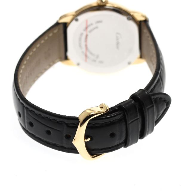 カルティエ CARTIER W6700355 ロンドソロ SM K18YG クォーツ レディース 良品 _907708 カルティエ CARTIER W6700355 ロンドソロ SM K18YG クォーツ