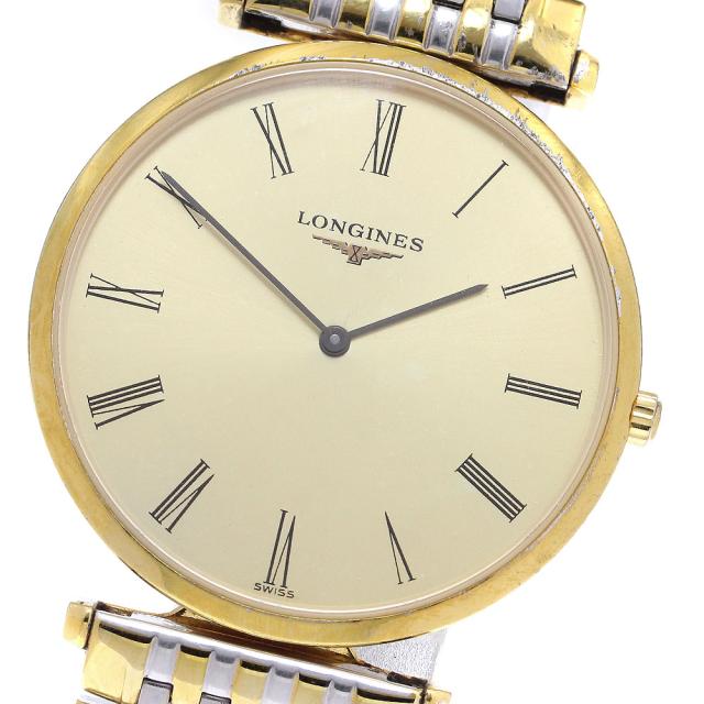 ロンジン LONGINES L4.709.2 グランドクラシック クォーツ メンズ _910866