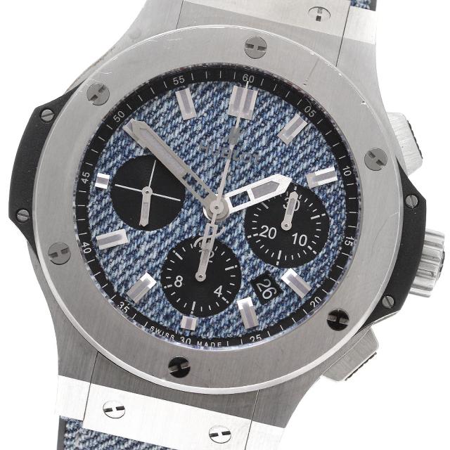 ウブロ HUBLOT 301.SX.2770.NR.JEANS16 ビッグバン ジーンズ 世界250本限定 自動巻き メンズ 保証書付き_911489
