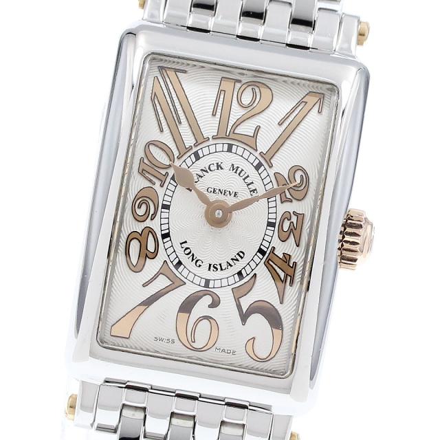 フランクミュラー FRANCK MULLER 802QZRELSTG ロングアイランド プティ レリーフ クォーツ レディース 良品 _909858【ev10】 フランクミュラー FRANCK MULLER 802QZRELSTG ロングアイランド プティ