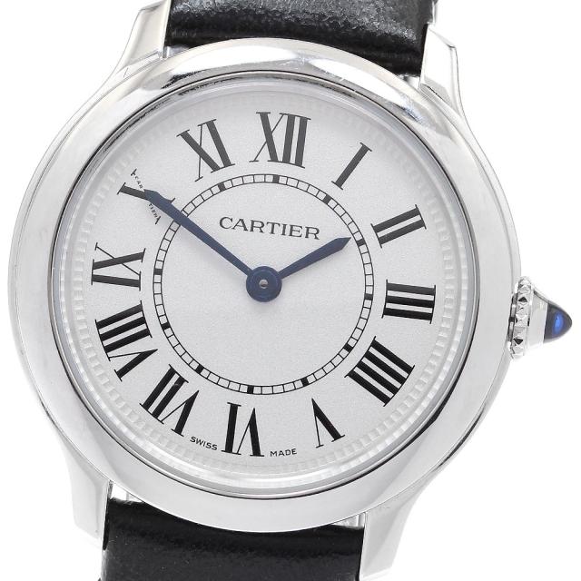 カルティエ CARTIER WSRN0030 ロンド マスト ドゥ カルティエ クォーツ レディース 良品 保証書付き_912576