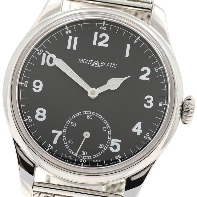 モンブラン MONTBLANC MB112639 1858 マニュアル スモールセコンド 手巻き メンズ 良品 _911469