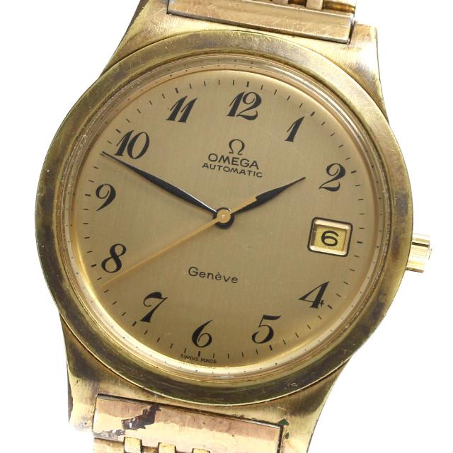 オメガ OMEGA 166.0168 ジュネーブ デイト Cal.1012 自動巻き メンズ _906167