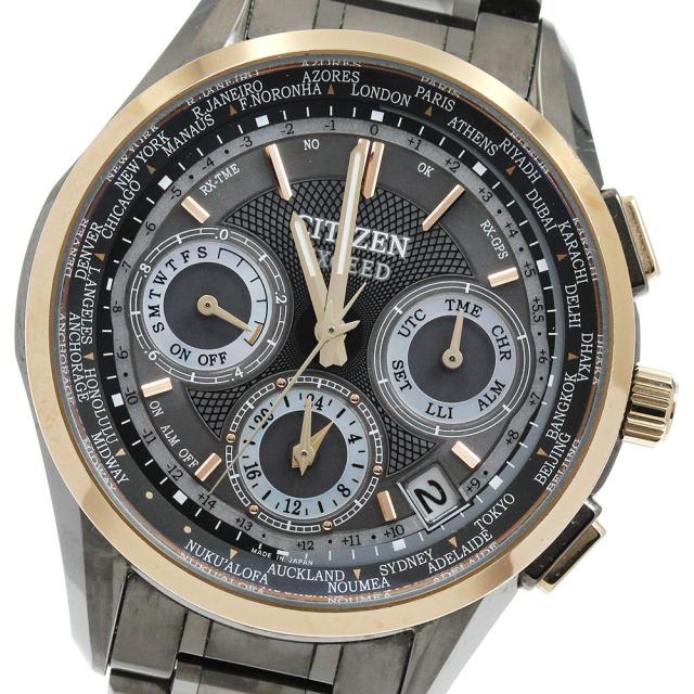 シチズン CITIZEN CC9055-50F/F900-T022707 エクシード エコドライブ 限定500本 ソーラー電波 メンズ 箱・保証書付き_913305