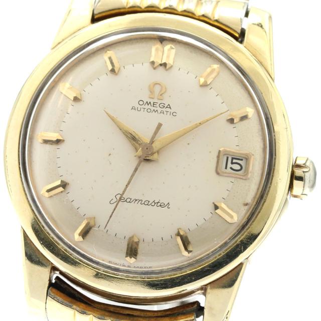 オメガ OMEGA 2849-6 3SC シーマスター ヴィンテージ Cal.503 ライスブレスレット 自動巻き メンズ _913628