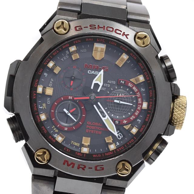 カシオ CASIO MRG-G1000B-1A4JR G-SHOCK MR-G 赤備え デイト ソーラー電波 メンズ 保証書付き_909890