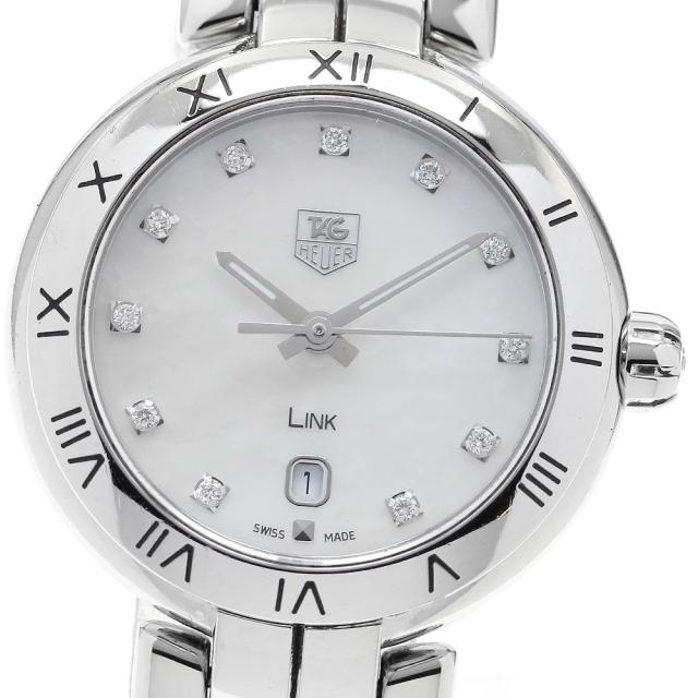 タグホイヤー TAG HEUER WAT1417.BA0954 リンク 11Pダイヤ クォーツ レディース 保証書付き_911708