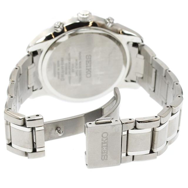セイコー SEIKO SAGA309/8B63-0AY0 ブライツ デイデイト ソーラー電波 メンズ 良品 箱・保証書付き_909933【ev10】