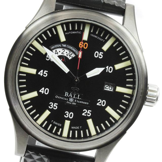 ボールウォッチ BALLWATCH NM1092C-L1B-BK Fireman Night Train デイト 自動巻き メンズ _914338