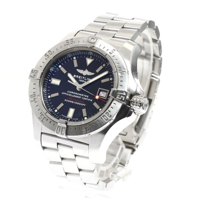 訳あり ブライトリング BREITLING A17330 アベンジャー シーウルフ デイト 自動巻き メンズ _911758 訳あり ブライトリング BREITLING A17330 アベンジャー シーウルフ
