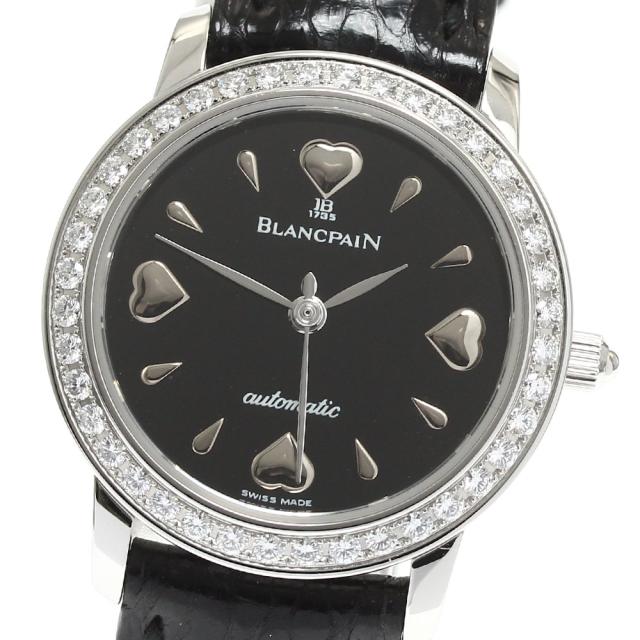 ブランパン Blancpain レディバード ダイヤベゼル 自動巻き レディース 美品 _913760