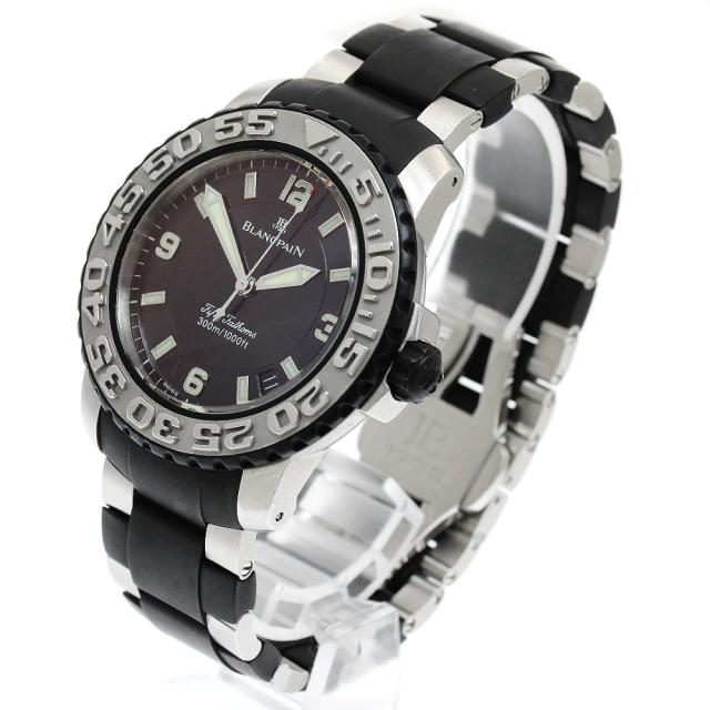 ブランパン Blancpain 2200.6530.66 フィフティー ファゾムス デイト 自動巻き メンズ 保証書付き メーカーOH済_913805_2