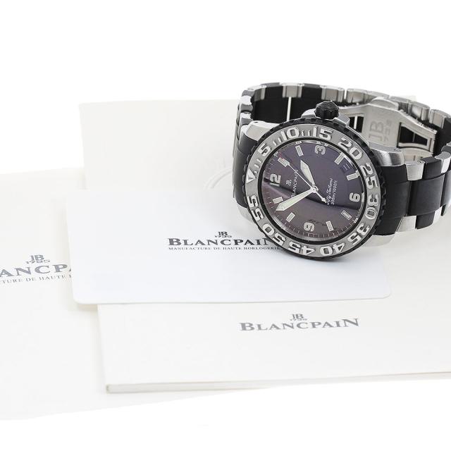 ブランパン Blancpain 2200.6530.66 フィフティー ファゾムス デイト 自動巻き メンズ 保証書付き メーカーOH済_913805_1