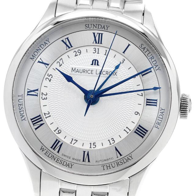 モーリスラクロア MAURICE LACROIX MP6507-SS002-110 マスターピース トラディション デイデイト 自動巻き メンズ 美品 _910727