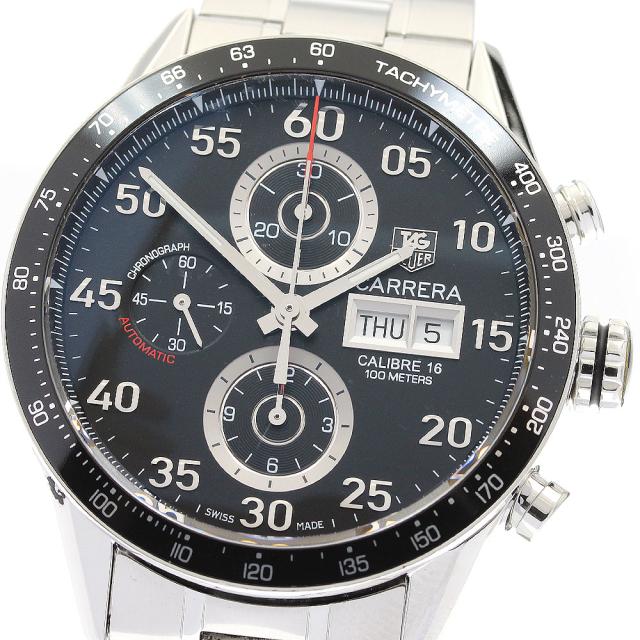 訳あり タグホイヤー TAG HEUER CV2A10-1 カレラ タキメーター クロノ