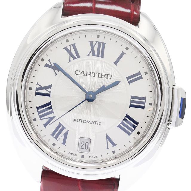カルティエ CARTIER WSCL0017 クレドゥカルティエ デイト 自動巻き レディース 良品 _914325