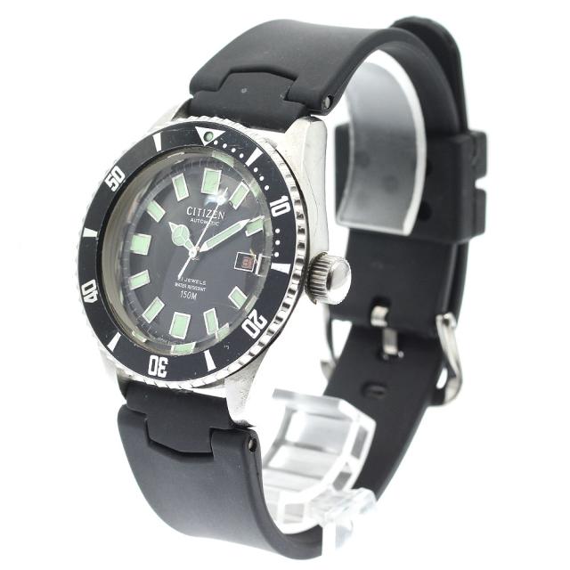 シチズン CITIZEN 4-600851Y チャレンジダイバー 赤カレンダー 自動巻き メンズ _914936_1