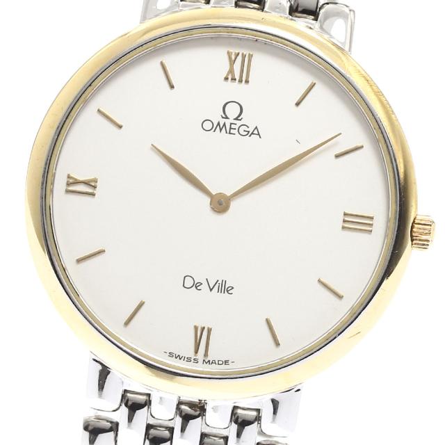 オメガ OMEGA 7201.33 デビル ヴィンテージ クォーツ メンズ 保証書付き_914427