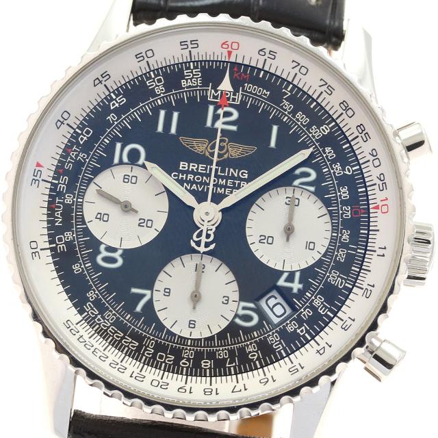 ブライトリング BREITLING A23322 ナビタイマー クロノグラフ 自動巻き メンズ 良品 _913553