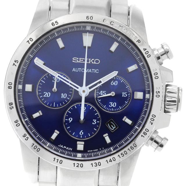 セイコー SEIKO SAGK007/8R28-00B0 ブライツ フェニックス メカニカル デイト クロノグラフ 自動巻き メンズ 箱・保証書付き_915348