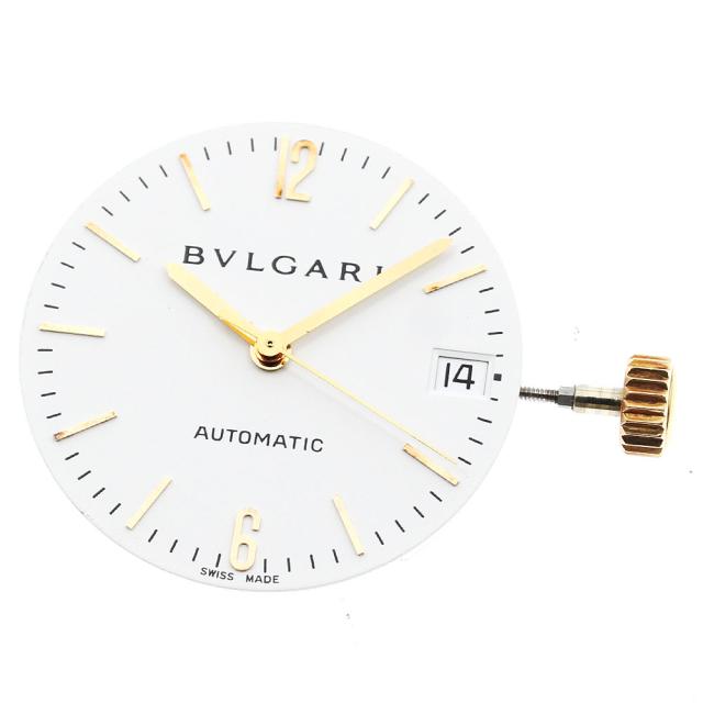 ブル小峡谷 BVLGARI 社会的運動 キロカロリー.220-TEMM デイト 自動小銃一巻き メンズ 良品 _I-61