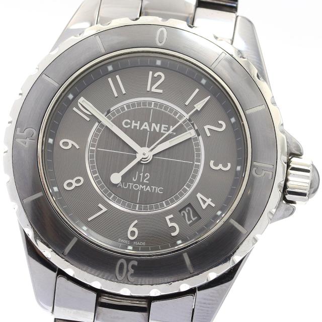 シャネル CHANEL H2979 J12 クロマティック 38MM デイト 自動巻き メンズ _911298