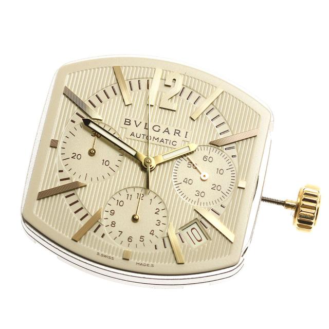 ブルガリ BVLGARI ムーブメント Cal.080-TEEB クロノグラフ 自動巻き メンズ 良品 _I-6