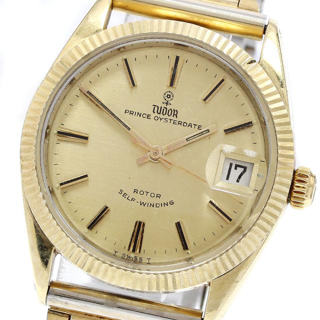 チュードル TUDOR 7990/5 プリンスオイスターデイト YGベゼル 自動巻き メンズ _910865 チュードル TUDOR 7990/5 プリンスオイスターデイト YGベゼル 自動巻き