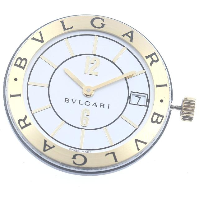 ブルガリ BVLGARI ソロテンポ Cal.MVE002-TEEE デイト ムーブメント クォーツ メンズ 良品 _BV-11
